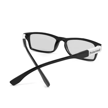 LongKeeper 2020 Photochromic Obdĺžnik slnečné Okuliare Mužov Polarizované Slnečné Okuliare UV400 Pre Jazdu Módne Retro Vintage Oculos images