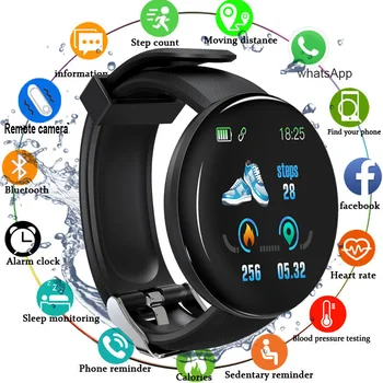 Pánske' hodinky Športové hodiny Ženy Inteligentné Sledovanie Krvného Tlaku a Srdcového tepu Nepremokavé Smartwatch Hodinky Pre Android IOS images