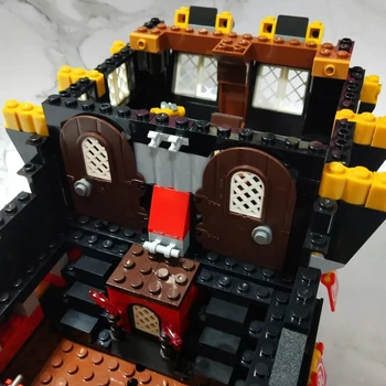 Titanic Tehly Pirátskej Lodi Modulárny Black Pearl Loď Nápady Loď Tehly Queen Anne Model MOC Stavebné Bloky Caribbeaned Piráti images