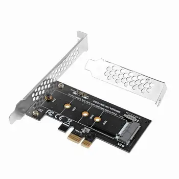 PCI-E x1 M. 2 NVMe M Kľúč Slot 3.0 Prevodník Adaptér s Nízkym profilom držiak pre Samsung PM961, 960EVO, SM961, PM951 M2 SSD images
