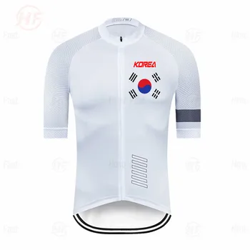 Kórea Tím Cyklistika Dres 2020 Mieru Road Horské Preteky Top Cyklistické Oblečenie mužov jersey nastaviť bicykel nosenie závodné oblečenie images