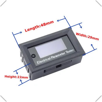 RD 7in1 OLED Multifunkčný Tester merač Napätia aktuálny Čas teplotu kapacita merač elektrickej voltmeter Ammeter images