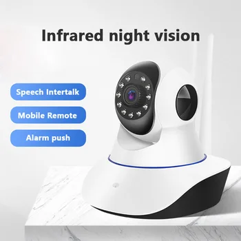 Bezdrôtová Kamera 1080P HD Diaľkové WIFI Inteligentný Dom Baby Monitor Video Security Domov 360 Stupňov Rotácie Mini IP Kamery images