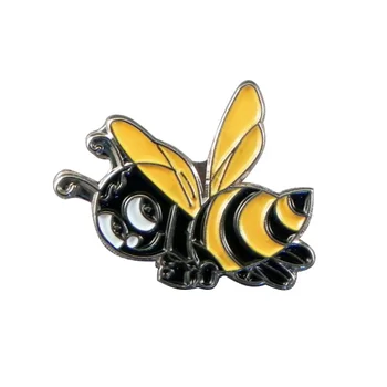 Krásne bee klopě pin odznak-(30 ks/lot) images