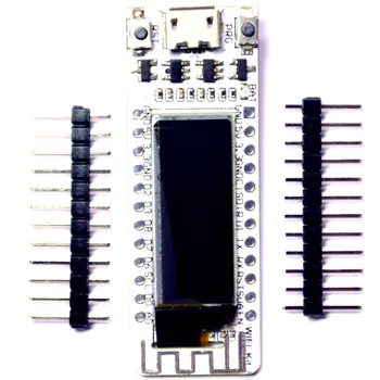ESP8266 WIFI Čip, 0.91 palcový OLED CP32Mb Flash ESP 8266 Modul Internet vecí Doske plošného spoja pre NodeMcu pre Arduino internet vecí images