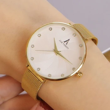 2020 Dámske Náramkové Hodinky Nové módne Náramkové hodinky Strieborné Luxusné Značky Quartz Žena Hodiny ružové Zlato z Nehrdzavejúcej Ocele images