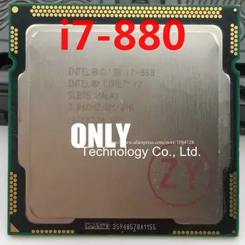Doprava zadarmo i7 880 3.06 GHz, 8M SLBPS Quad Core Osem vlákien desktop procesory i7-880 CPU 1156pin scrattered kusov images