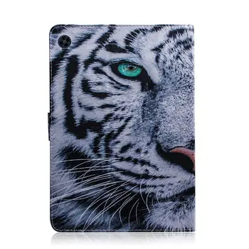 Tiger vzor Prípade Huawei MatePad T8 8.0 Kryt Kobe2-L03 KOB2-L09 Funda Tablet Flip Stojan Shell Capa Coque +Darček images