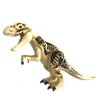 2018 nové dorazí Jurský Svete Tyrannosaurus T-rex Indominus Rex Carnotaurus Indoraptor Dinosaura Stavebné Bloky Hračky images
