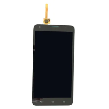 Čierna / Biela + Rám Pre Huawei Honor 3X G750 G750-U10 G750-T01 G750-T00 LCD Displej S Dotykovým displejom Digitalizátorom. Montáž images