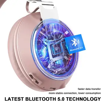 EKSA Káblové+Bezdrôtové Slúchadlá E100 5.0 Bluetooth Slúchadlá Prenosné hi-fi Stereo Bezdrôtový Headset, S Mikrofón Handsfree Pre Telefón images
