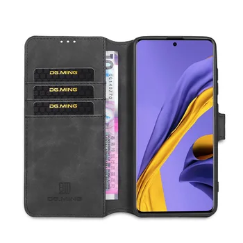 Pohodlné PU Kože Flip Peňaženky Taška pre Samsung Galaxy A31 A21S A51 A71 A81 A91 M31 M21 S20 Ultra Business Card Prípade images