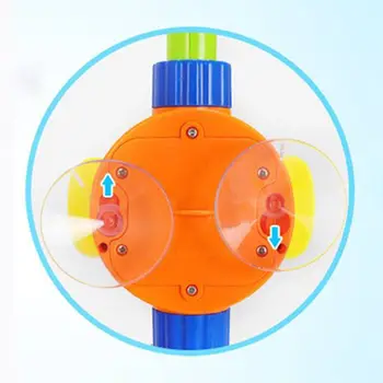 Deti Slnečnice Sprcha Sprej Voda Striekať Zábavné Interaktívne BPA Free Vaňou Hračky pre Batoľatá Deti images