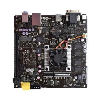 N3700-A/K20CE DP MB HYNIX 2G Pre ASUS DDR3 AMD ITX Používa Doska integrované N3700 quad-core CPU, 2G pamäť mini pc doska images